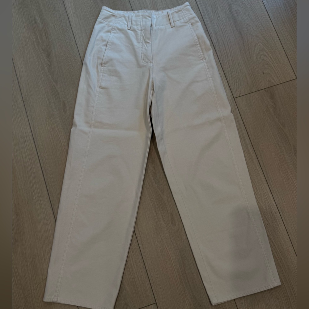 ARITZIA Wilfred Free Cream Trousers